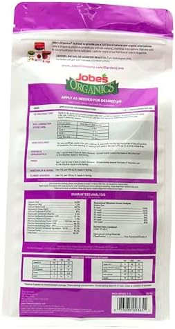 Jobe's Organics Granular Soil Amendment, Organic Soil Acidifier for Blueberry and Hydrangea Plants, 6 lbs Bag