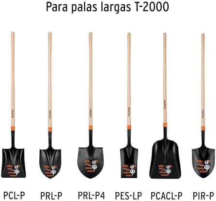 TRUPER MG-PL-P Replacement Handles For Long D-Handle Shovels 41" (104cm)