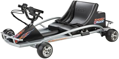 Razor Ground Force One - Electric Go-Kart for Ages 8+, Up to 12 MPH, Up to 40 Minutes of Continuous Use, Variable Speed Throttle