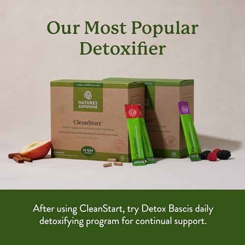 Nature's Sunshine CleanStart Mild, 56 Packets | Powerful Herbal Detox that Supports Natural, Everyday Cleansing of Waste from the Body