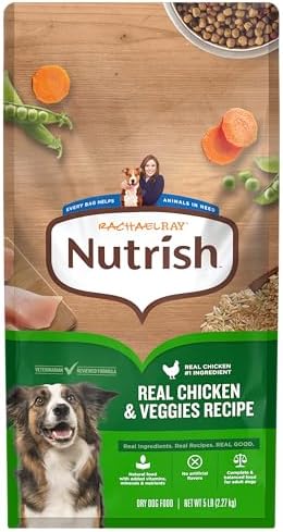 Nutrish Dry Dog Food, Real Chicken & Veggies, 28 lb. Bag (Rachael Ray)