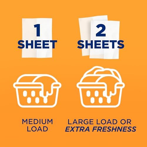 ARM & HAMMER Fabric Softener Dryer Sheets, Tropical Paradise, 100 Count | Softens Clothes, Reduces Static Cling, Long-Lasting Freshness