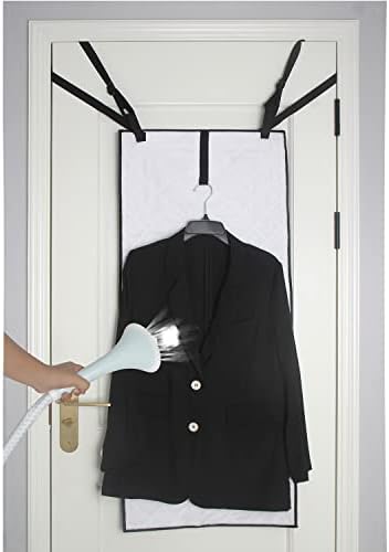 Over Door Steamer Pad for Handheld Steamer, Hanging Ironing Mat for Clothes
