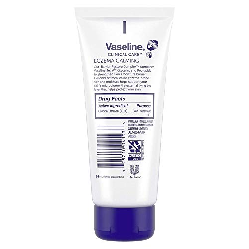 Clinical Care Eczema Calming Therapy Cream, 3.4 fl oz (100ml) Moisturizing Hydrating Body Lotion