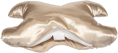 Save My Face!" Pillow THE Original Anti-Wrinkle PILLOWETTE Le Grand Pillow (Satin, Champagne)