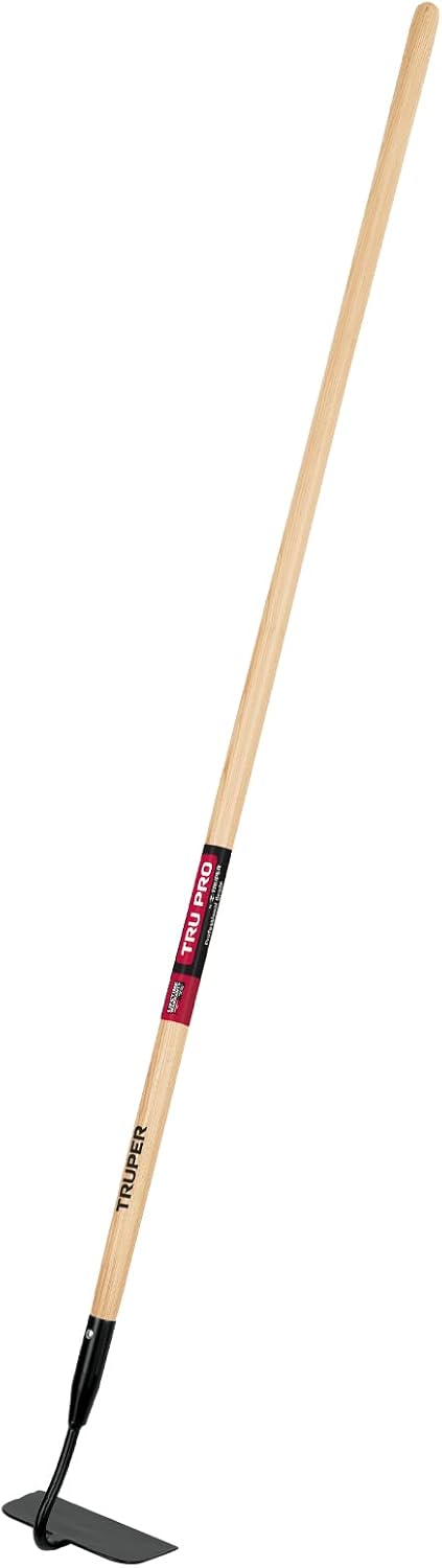 Truper Green Built Welded Garden Hoe, 6-Inch Head, 48-Inch Wood Handle (Model ATJ-PE / 30003)