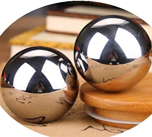 Stainless Steel Gazing Ball, 6 Pcs 50-150 mm Mirror Polished Hollow Ball Reflective Garden Sphere, Floating Pond Balls Seamless Gazing Globe for Home Garden Ornament Decorations (6 Pcs Mix)