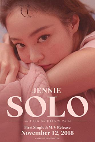 BLACKPINK Jennie SOLO 1st Solo Album 72p PhotoBook+1p PostCard+1p Card+Tracking K-POP Sealed