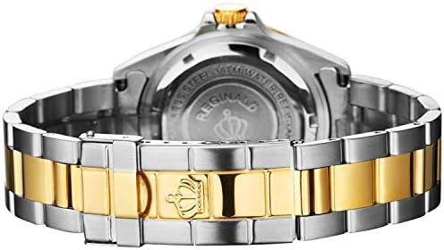 Reginald Men's Diver-Inspired Quartz Watch Sapphire Crystal 40mm