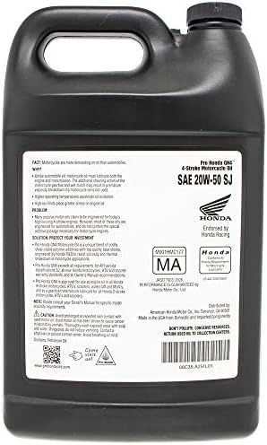 Honda Pro Honda GN4 Motor Oil - 20W50 - 1 Gallon/--