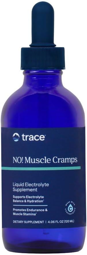 Trace Minerals No Muscle Cramps Liquid Electrolytes, 4 oz, 60 Servings | Sugar-free electrolyte concentrate, Ionic trace minerals, Keto-friendly