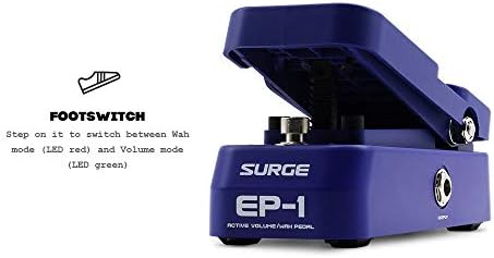 Valeton Surge EP-1 Mini Wah/ Active Volume Pedal