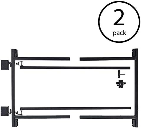 Adjust-A-Gate 2-Pack Anti-Sag Original Wide Width Full-Frame Gate Kit, Fits 60-90" Opening