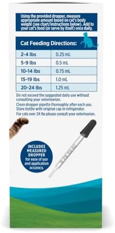 Nordic Naturals Omega-3 Fish Oil for Cats, w/EPA & DHA, Liquid - 2oz