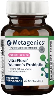 Metagenics UltraFlora Women’s Probiotic – Shelf-Stable Supplement for Vaginal Health