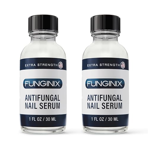 FUNGINIX Toenail Fungus Treatment Extra Strength - Antifungal Nail Treatment With 10% Undecylenic Acid & Tea Tree Oil - Includes Natural Oils & Botanicals - Made in USA (Packaging Does Vary)