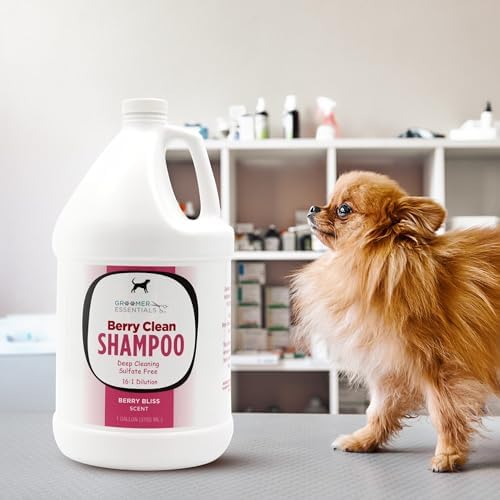 Groomer Essentials Berry Clean Dog Shampoo Gallon