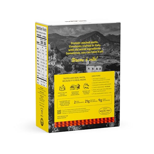 Brami Curly Macaroni Protein Pasta, 12 OZ