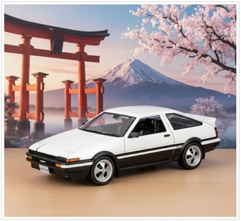Maisto 1:24 SE Toyota Sprinter Trueno AE86, Matte Black