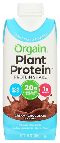 ORGAIN Organic Creamy Chocolate Fudge Drink, 11 FZ