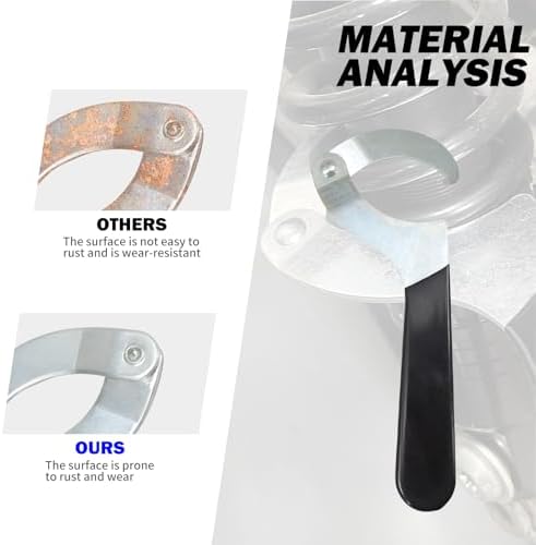 Universal Shock Spanner Wrench Motorcycle Shock Adjustment Tool | Suspension System and Shock Adjustment, Carbon Steel
