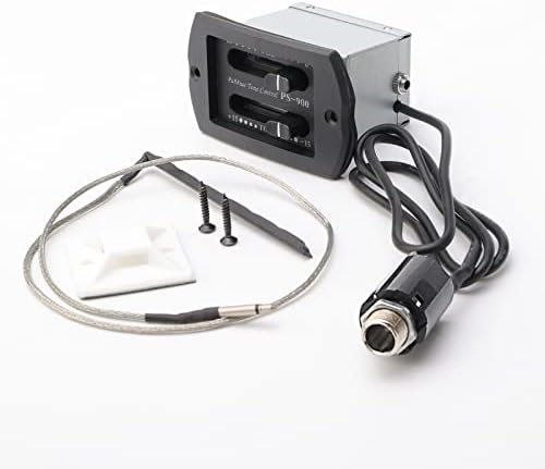 Small Black Passive Tone Volume EQ Kit and Pickup for Guitar PS900