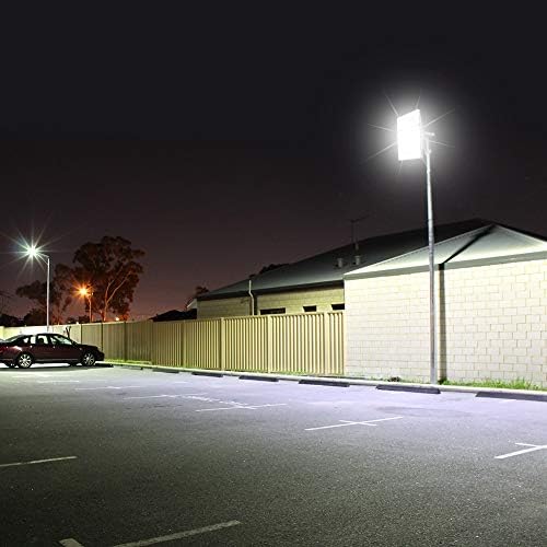 CHARON 300W LED Flood Light, 24000LM Super Bright Outdoor Security Lights with Wider Lighting Angle, 6000K Daylight White