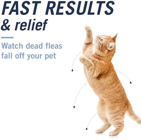PetArmor CAPACTION (nitenpyram) Oral Flea Treatment for Cats, Cat Flea Treatment Pill, Fast Acting Tablets Start Killing in 30 Minutes, 2-25 lbs
