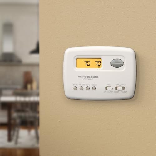 White-Rodgers 70 Series 5-2 Day Digital Programmable Thermostat, 1F72-151
