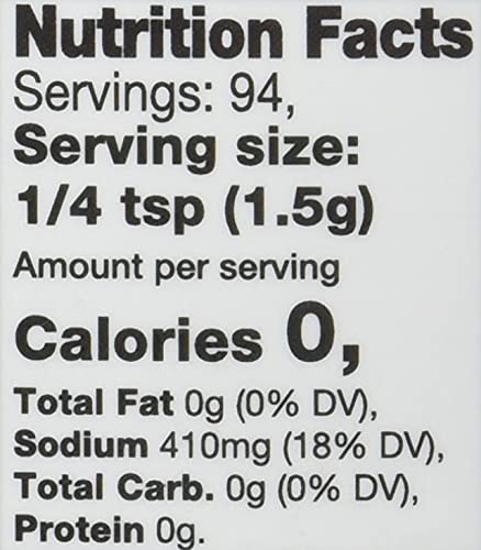 Watkins Gourmet Organic Spice Jar, Garlic Salt, 4.97 Ounce