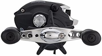 Shakespeare Agility Low Profile Baitcast Fishing Reel, Right Handle Position, Multi-Disk Drag System, Brass Drive and Pinion Gears