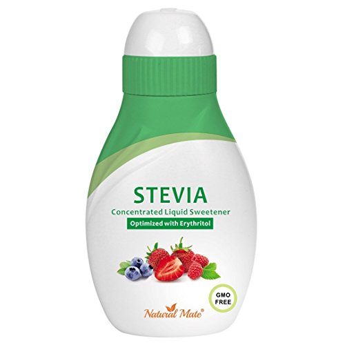 Stevia Concentrated Liquid Sweetener (Optimized with Erythritol) 1.33 FL OZ (37 mL) – 2 Pack