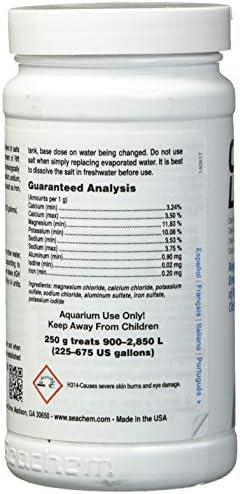 Cichlid Lake Salt, 250 g / 8.8 oz