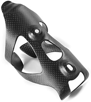Water Bottle Cage, 3k Matte Full Carbon Fiber Lightweight and Strong Bicycle Water Bottle Holder Bike Cages Brackets - 1 Pcs