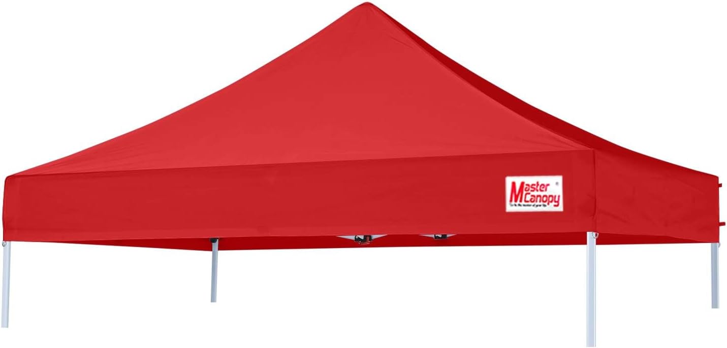 MASTERCANOPY 10x10 Replacement Pop Up Canopy Top for Kingkong Frame Gray