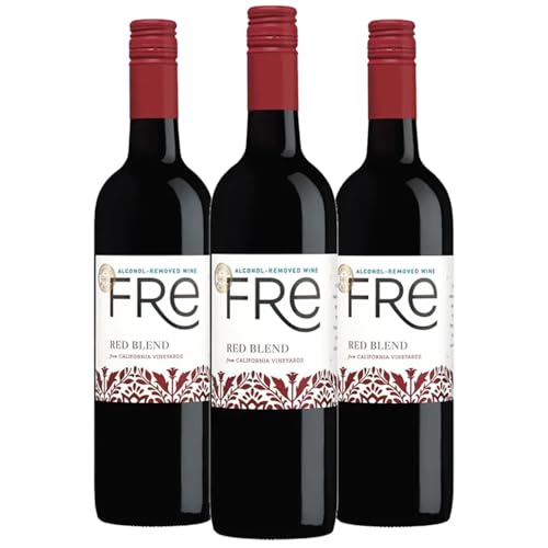 Sutter Home Fre Premium Red Blend Non-alcoholic Wine (3 Bottles)