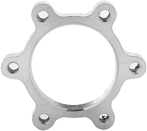 Aluminium Alloy Freewheel Threaded Hubs Disk Disc Brake Rotor 6 Bolt Flange Adapter Replacement Part, 10Pcs/Pack (48mm/1.89inch)