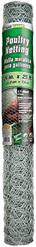 YARDGARD 308404B Fence, 25 Foot, Color - Galvanized