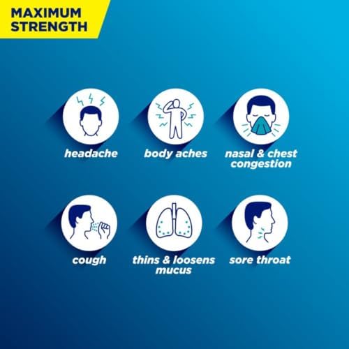 Alka-Seltzer Cold, Cold & Mucus Congestion Max Strength Fast Gels, Medicine, Multi-Symptom Relief, Body Aches and Pains, Congestion Relief