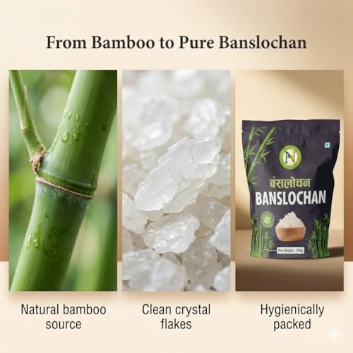 Nature Vit Banslochan Tabasheer (200 Gm (7.05 OZ)