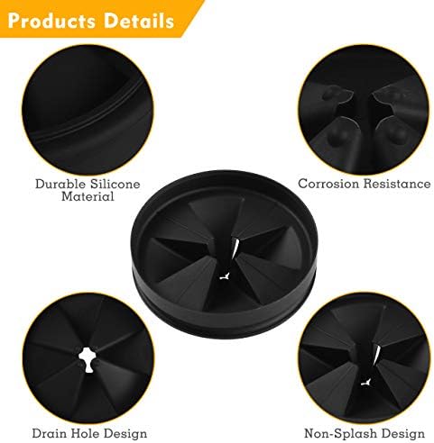 Sink Baffle, Replacement for Evolution, Garbage Disposal Splash Guards, Quite Collar, Drain Plugs, Disposer Accessories for Whirlaway, Waste King
