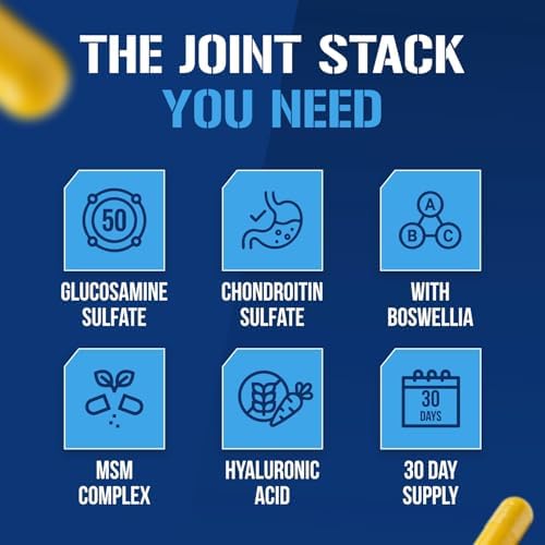 EVL FlexMode Joint Support with Glucosamine & Chondroitin - 30 Servings | Advanced joint formula with MSM