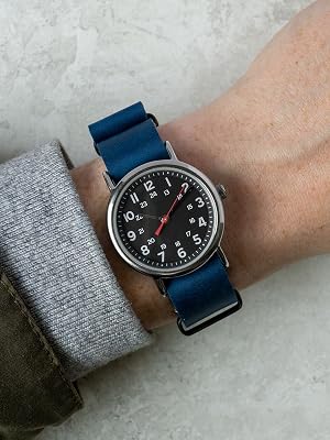 timex expedition watch band replacement leather watch band