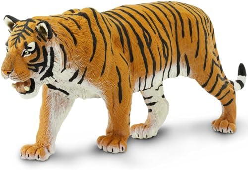 Safari Ltd. Siberian Tiger Figurine - Realistic 10.5" Figure - Educational Toy for Boys, Girls and Kids Ages 1+