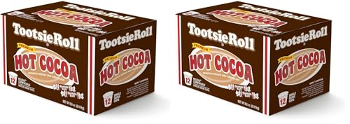 Tootsie Roll Hot Cocoa Pods, Flavored Single Serve Cups, Compatible with Keurig K-Cup Brewers, 12 Count - Classic Chocolate Candy Taste
