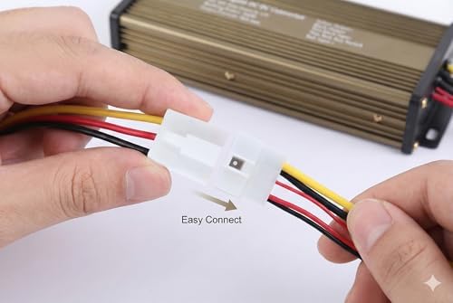 Pro Chaser DC-DC 72V 60V 48V Volt Voltage to 12V Step Down Voltage | Voltage Reducer Regulator 10A 15A 20A 25A 30A 35A for Scooters Bicycles & Golf Carts