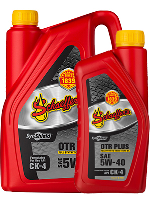 Schaeffer's full synthetic 5w40 diesel engine oil