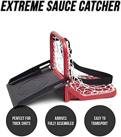 Better Hockey Extreme Hockey Puck Catcher – Premium Mini Net for Passing & Shooting Practice – Spring-Loaded, Collapsible