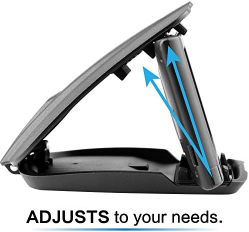 GPS Dash Mount [Matte Black Dock] for Garmin Nuvi Drive Dezl, Tomtom | 2-In-1 GPS Holder for Car