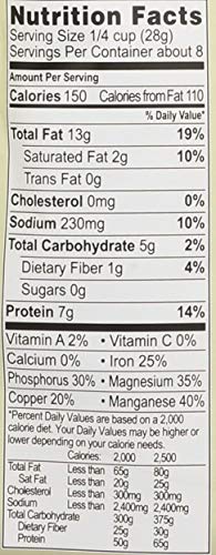 Living Intentions Organic Sprouted Pumpkin Seeds: Salted – NonGMO – Gluten Free – Vegan –Kosher – Paleo - 8 Ounce Unit